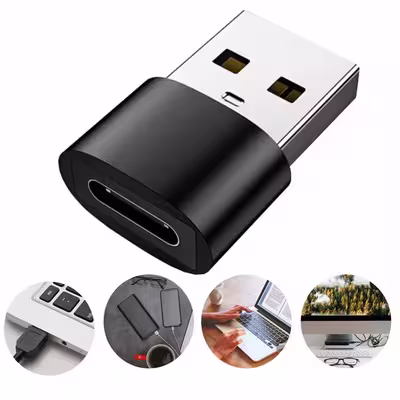 مبدل USB  به USB-C مدل HS