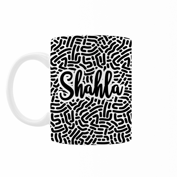 ماگ رژارت مدل اسم شهلا