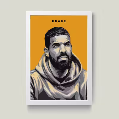 تابلو مدل Drake دریک کدS2903-w
