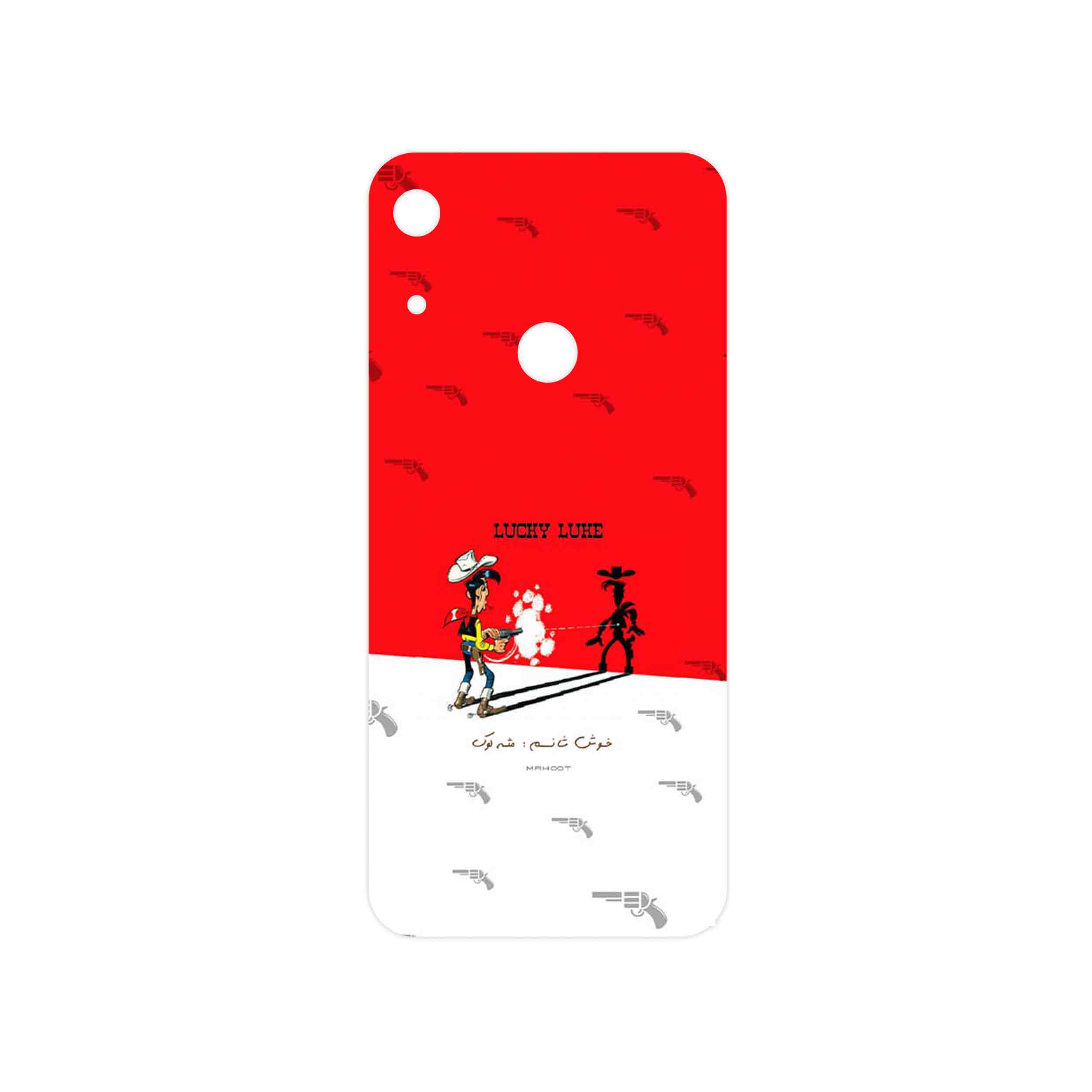 برچسب پوششی ماهوت مدل Lucky Luke مناسب برای گوشی موبایل آنر 8A