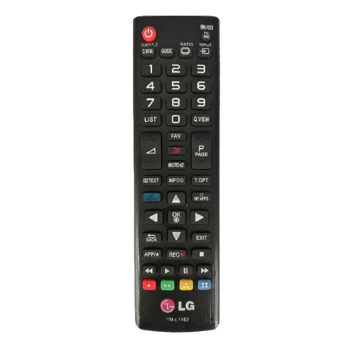 ریموت کنترل تلویزیون  مدل RM-L1162