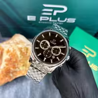 ساعت پرواز ای پلاس بدنه استیل Eplus