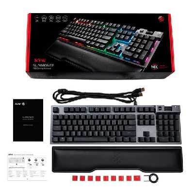 کیبورد مخصوص بازی ای دیتا ایکس پی جی مدل SUMMONER Cherry MX Red