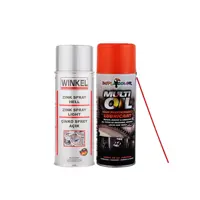 اسپری روان کننده  و زینک وینکل دوپلی کالر مدل  oil_z حجم 400 میلی لیتر مجموعه 2عددی