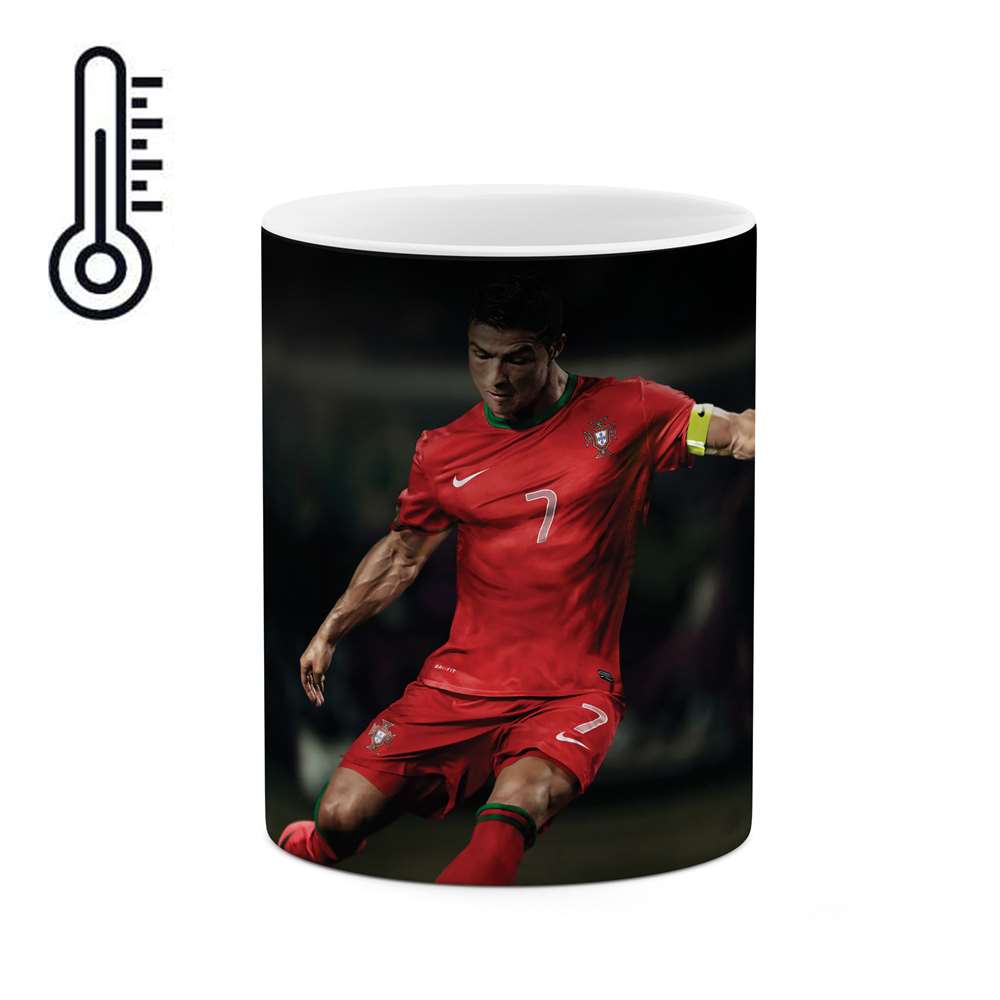 ماگ حرارتی طرح رنالدو مدل mgp00203