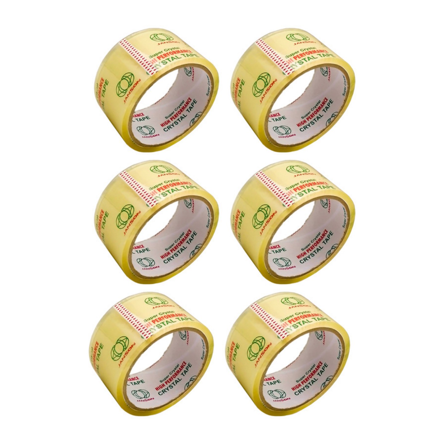 چسب پهن 90 یارد جانسون 36 میکرون بسته6 حلقه ای