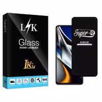 محافظ صفحه نمایش شیشه ای ال کا جی مدل LK Glass SuperD مناسب برای گوشی موبایل شیائومی Poco X4 Pro 5G 2201116PG | کالا برتری
