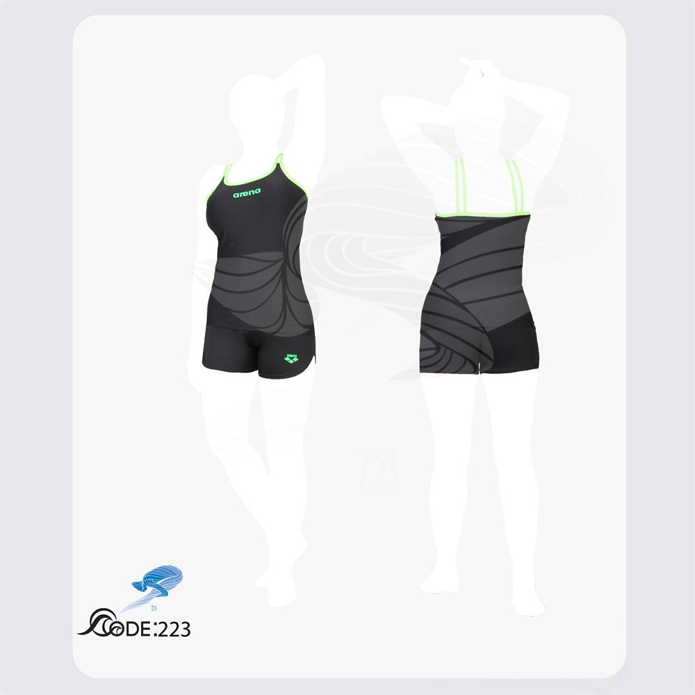 مایو دوتکه زنانه arena کد 3563
