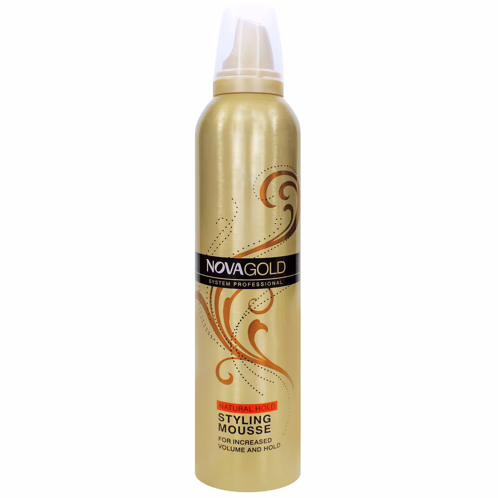 موس حالت دهنده مو نووآ گلد مدل حجم دهنده حجم 300 میلی لیتر