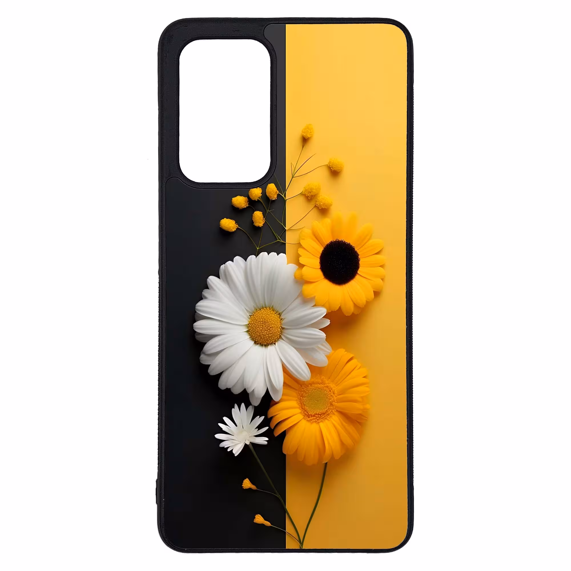 کاور طرح گل کد G-099 مناسب برای گوشی موبایل سامسونگ Galaxy A52s / A52 / A52 5G | دیجی قاب دونی