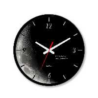 ساعت دیواری کوچک راویتا طرح ماه کد 3630