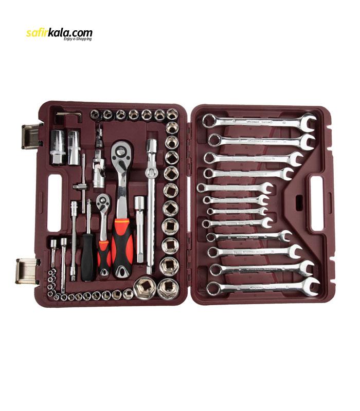 مجموعه 61 عددی ابزار اسرانوی مدل A1-DX061