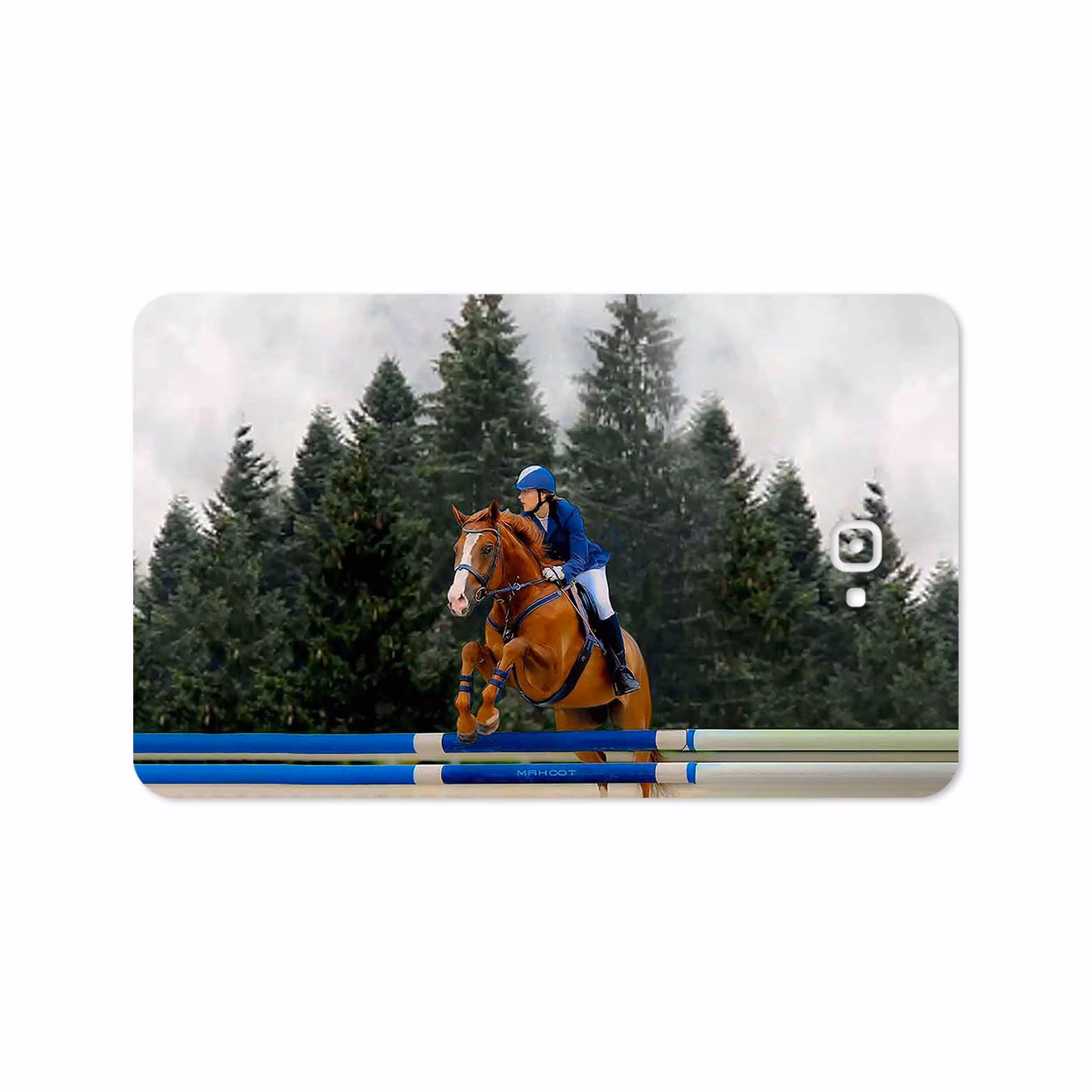 برچسب پوششی ماهوت مدل Equestrianism مناسب برای تبلت سامسونگ Galaxy Tab A 10.1 2016 T580