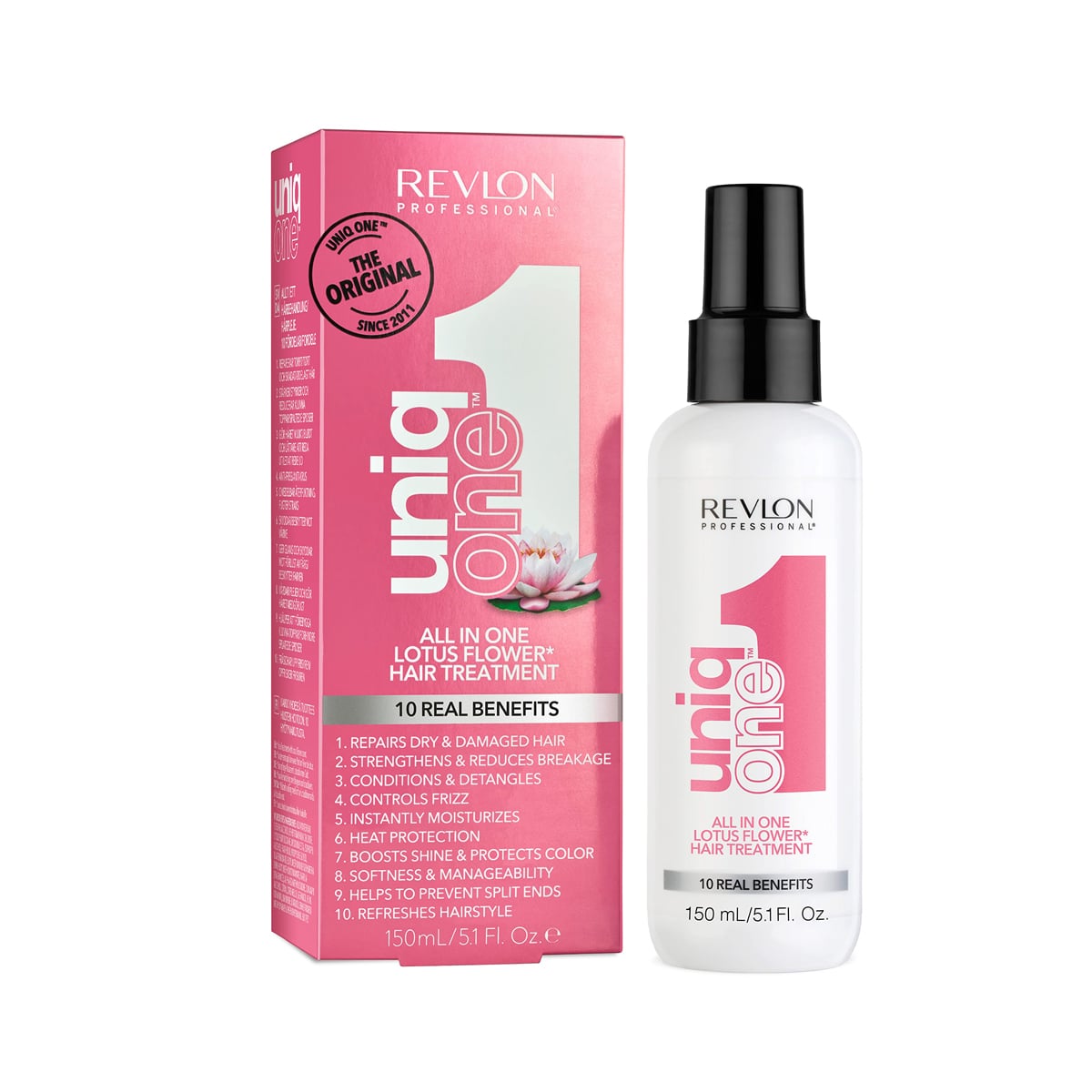 اسپری ده کاره یونیک وان رولون گل لوتوس Revlon