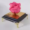 گل رز جاودان گلد رز مدل PINK 154