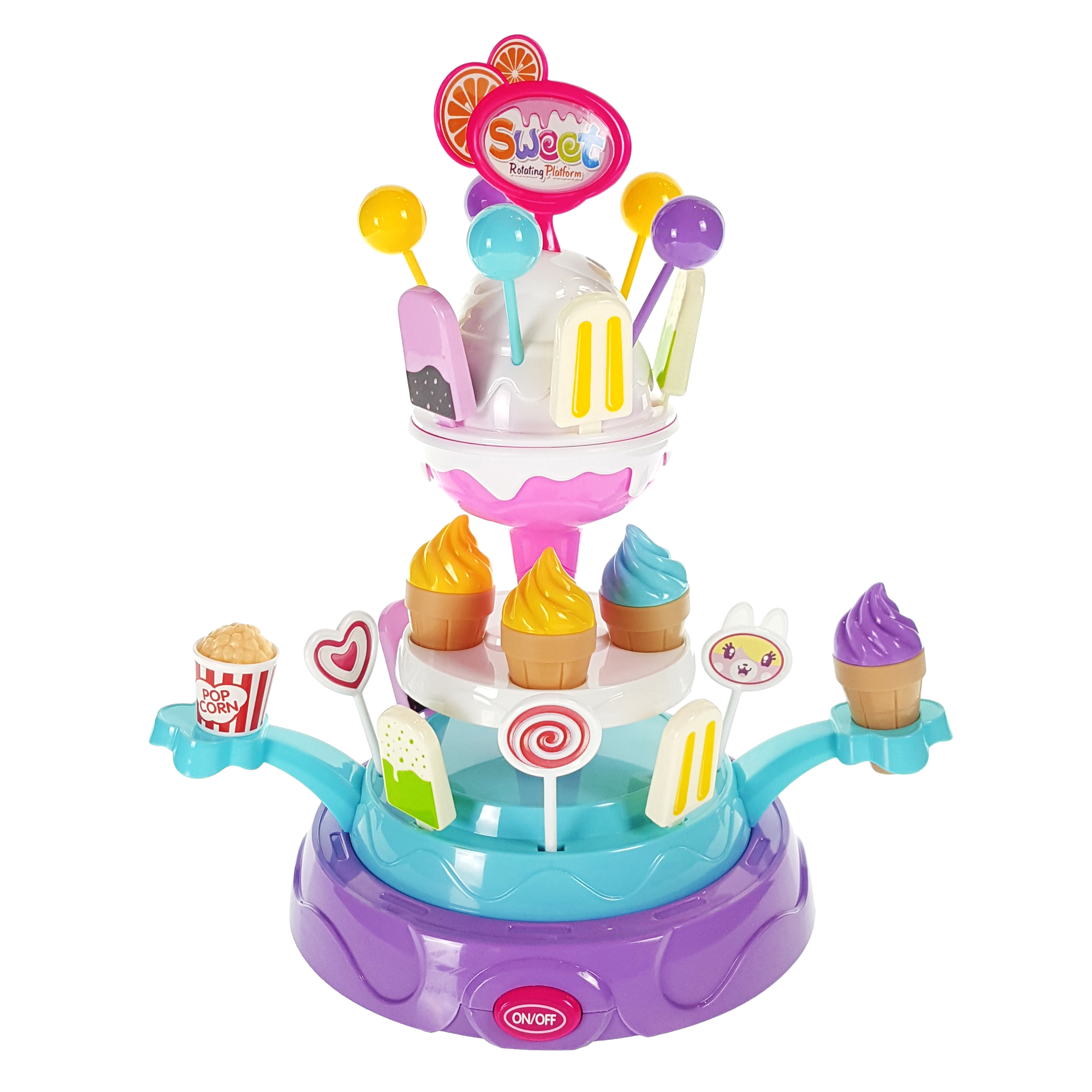 اسباب بازی استند گردان بستنی فروشی مدل Sweet کد 668-54