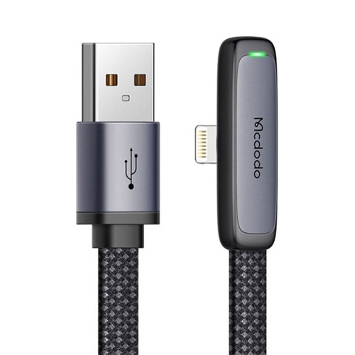 کابل شارژ لایتنینگ 90 درجه مک دودو Mcdodo Lightning 90 degree Data Cable CA-2791