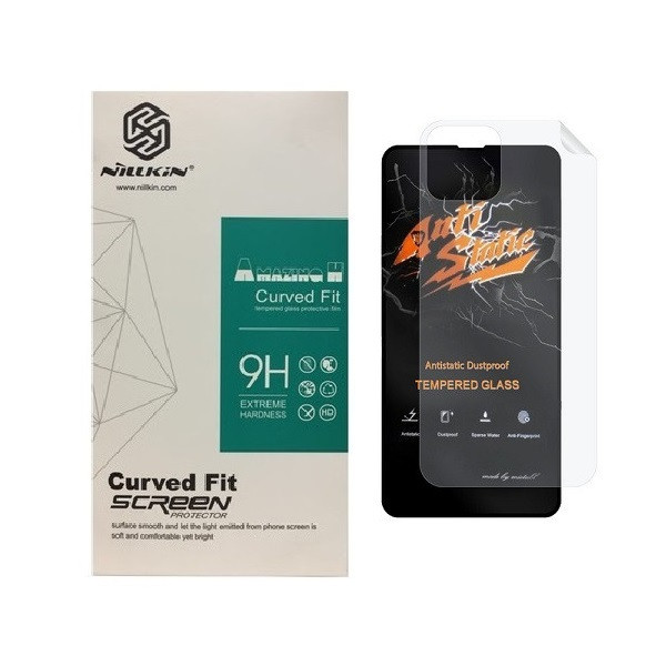 محافظ صفحه نمایش  مدل 2ASN مناسب برای گوشی موبایل اپل iPhone 13 Pro به همراه محافظ پشت گوشی | کالا برتری
