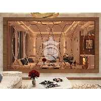 آینه دکوراتیو طرح آونگ