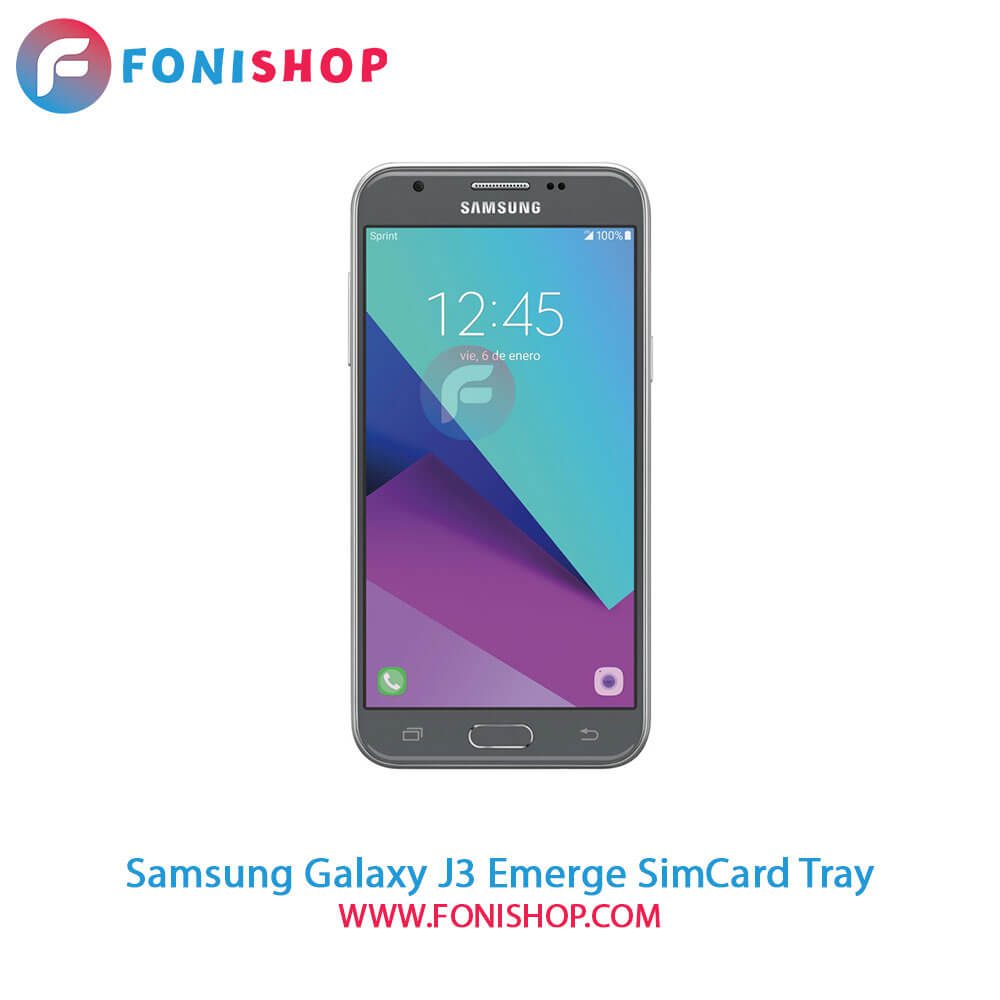خشاب سیم کارت اصلی سامسونگ Samsung Galaxy J3 Emerge