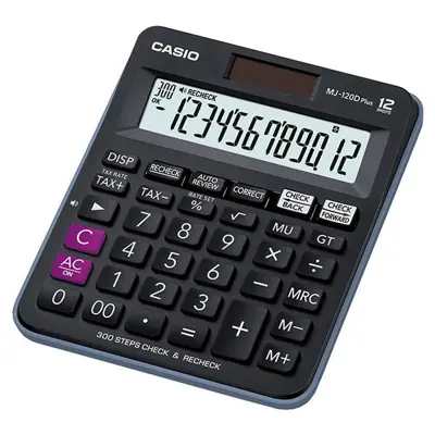 ماشین حساب کاسیو مدل MJ-120DPLUS