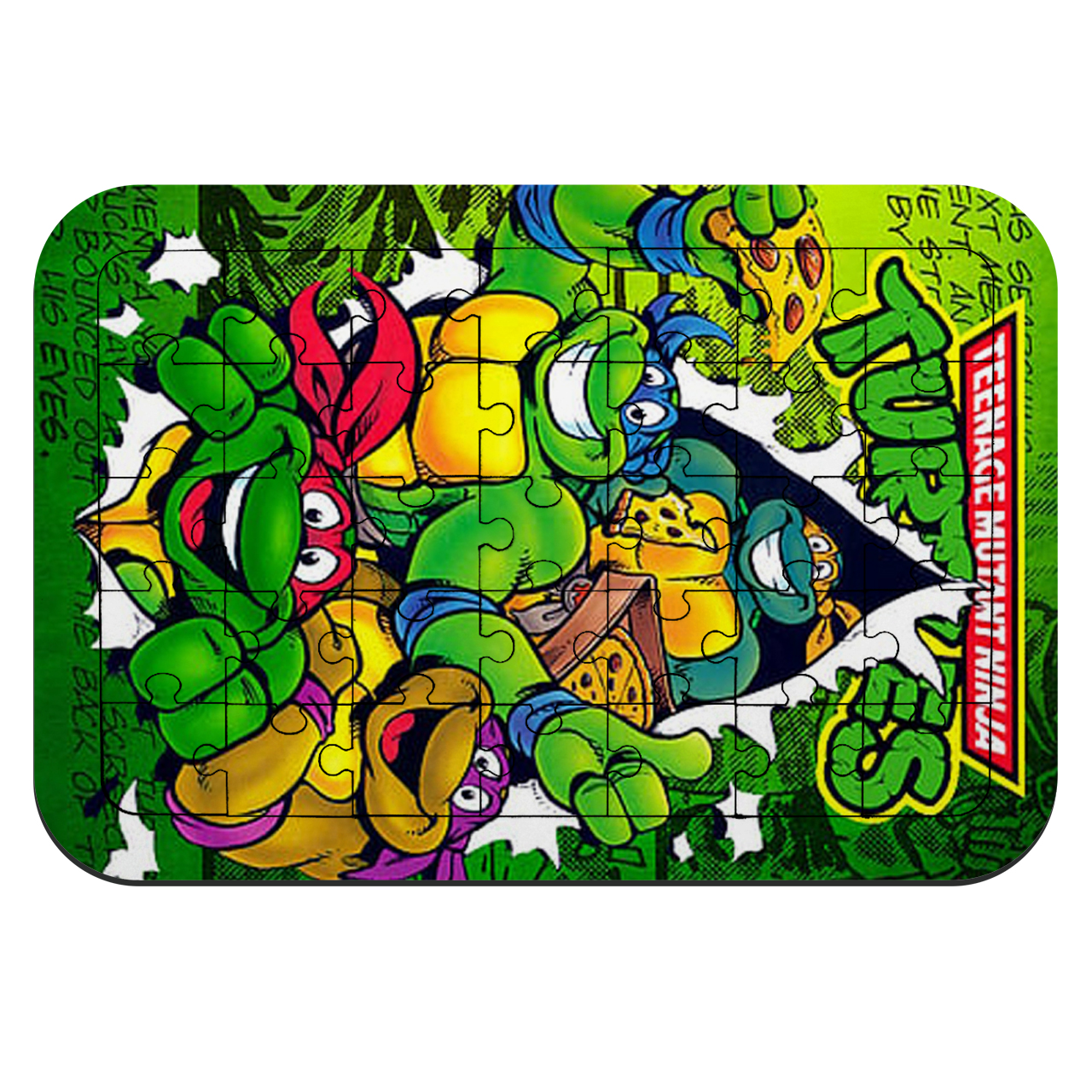 پازل 35 تکه طرح انیمیشن لاکپشتهای نینجا مدل NI2163