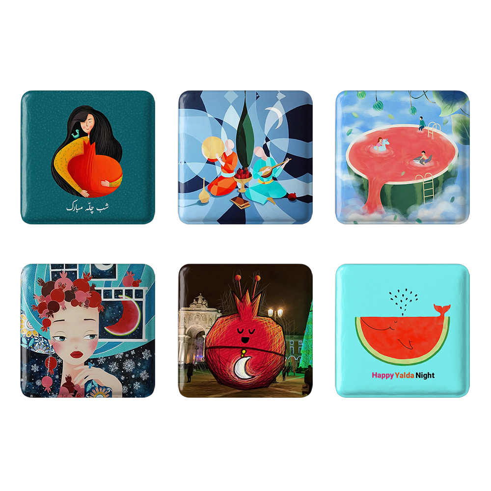 پیکسل خندالو مدل شب یلدا کد 1199B مجموعه 6 عددی