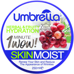 کرم ژل ژل کرم آبرسان حاوی عصاره انگور آمبرلا