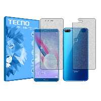 گلس صفحه نمایش و پشت گوشی آنر 9 Lite مدل هیدروژلی مات برند تکنو کد SS