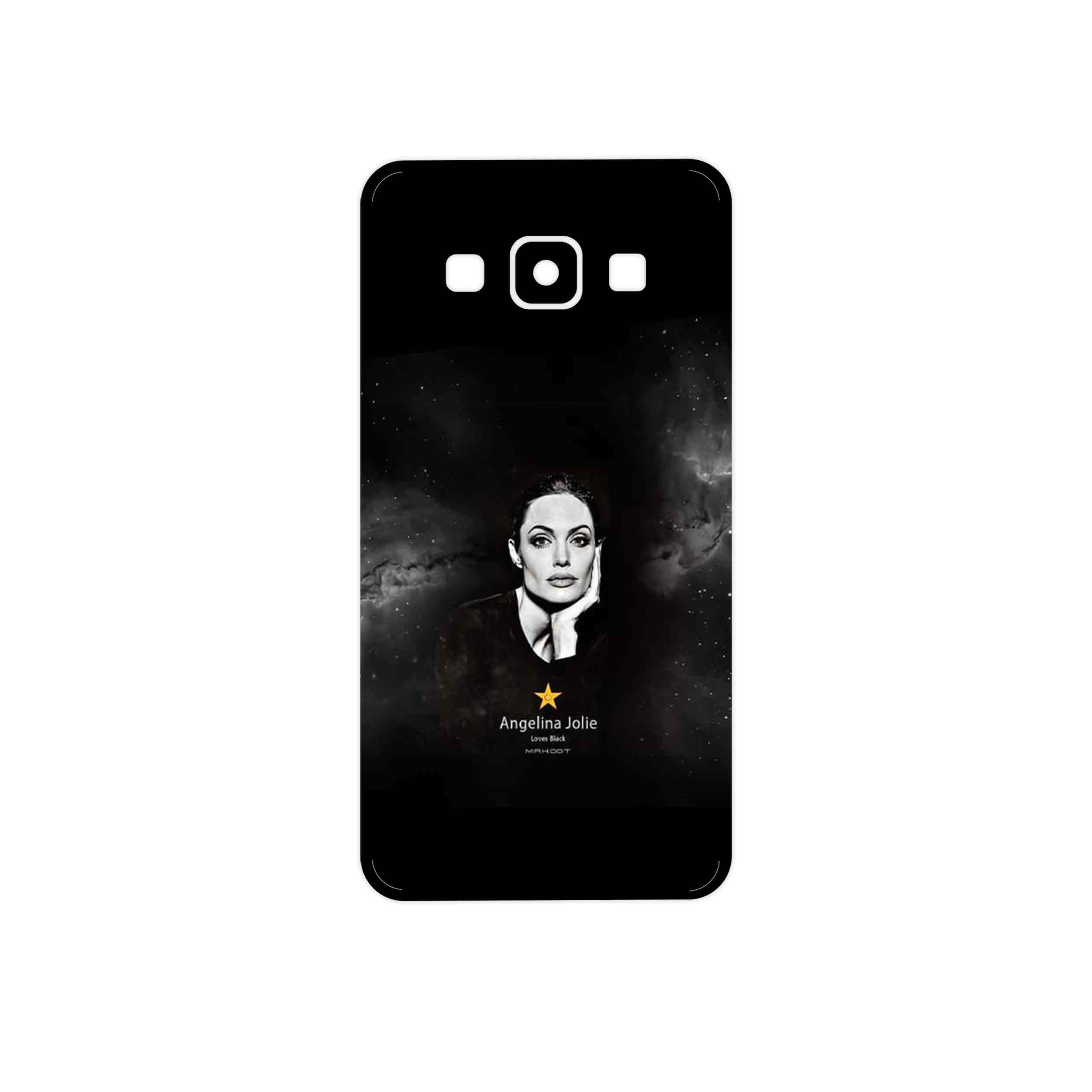 برچسب پوششی ماهوت مدل Angelina Jolie مناسب برای گوشی موبایل سامسونگ Galaxy A3