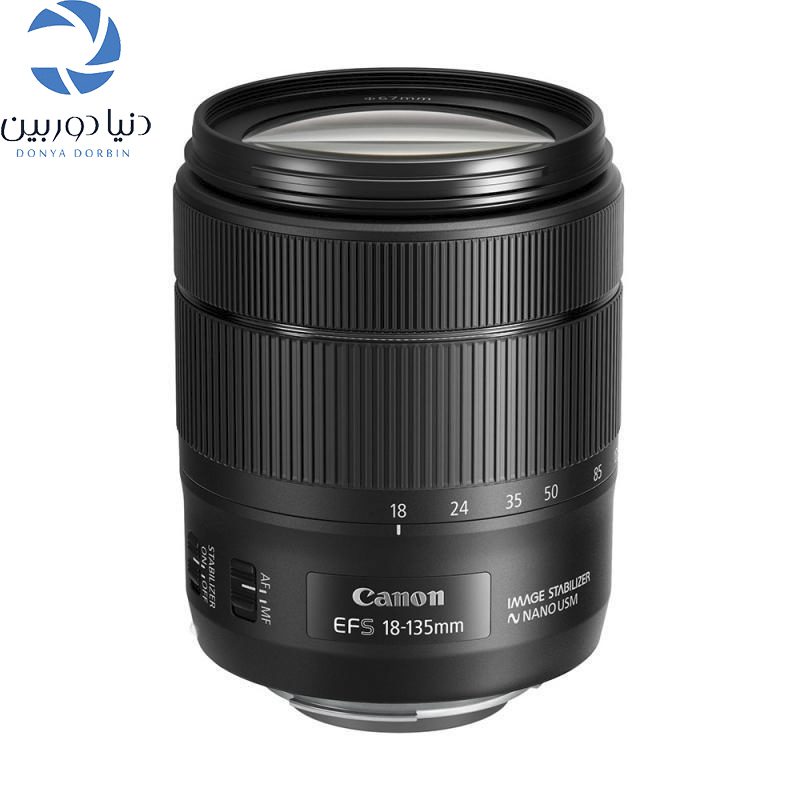 لنز کانن Canon EF-S 18-135mm f/3.5-5.6 IS USM No Box