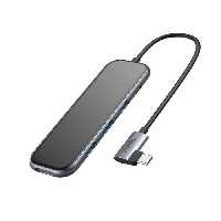 خرید هاب 5 پورت بیسوس Baseus Multi-Functional Type C HUB CAHUB-BZ0G توان 60 وات با بهترین قیمت