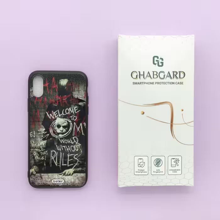 کاور قاب گارد مدل پسرانه مناسب برای گوشی موبایل اپل iphone x\xs 
