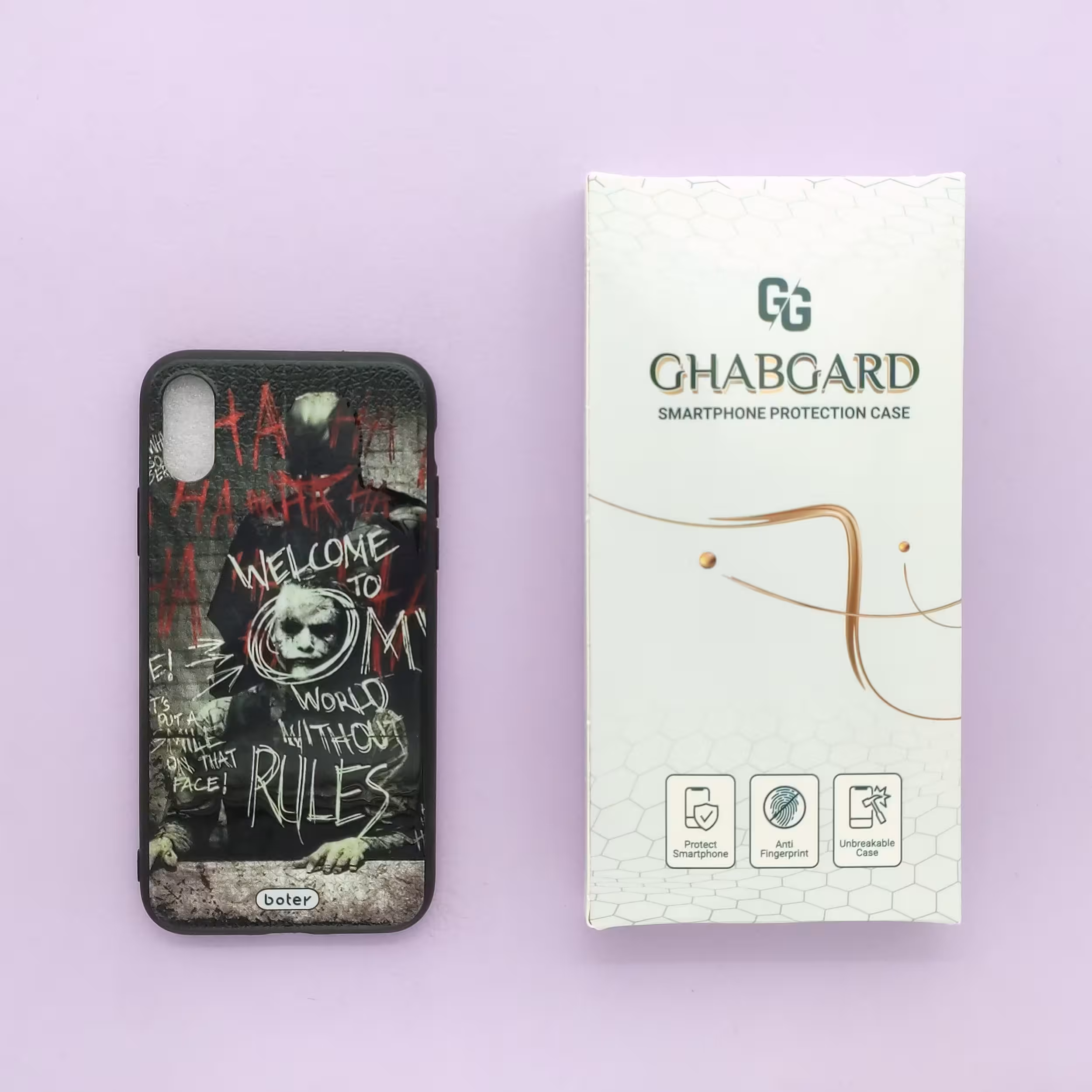 کاور قاب گارد مدل پسرانه مناسب برای گوشی موبایل اپل iphone x\xs 