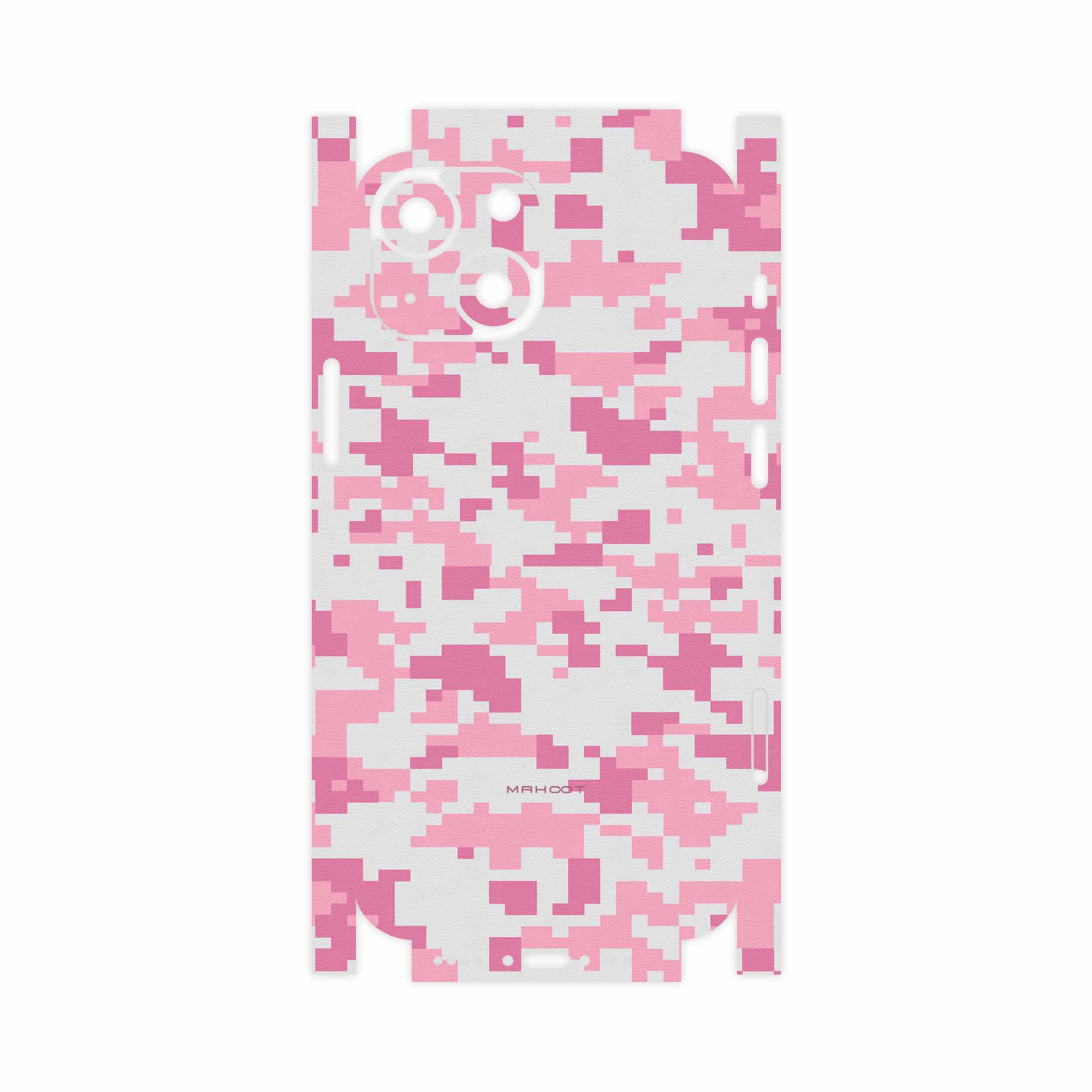 برچسب پوششی ماهوت مدل Army-Pink-pixel-FullSkin مناسب برای گوشی موبایل اپل iPhone 13 Mini