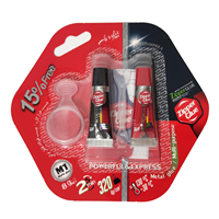 چسب دو قلو زیپر مدل M1 وزن 8 گرم