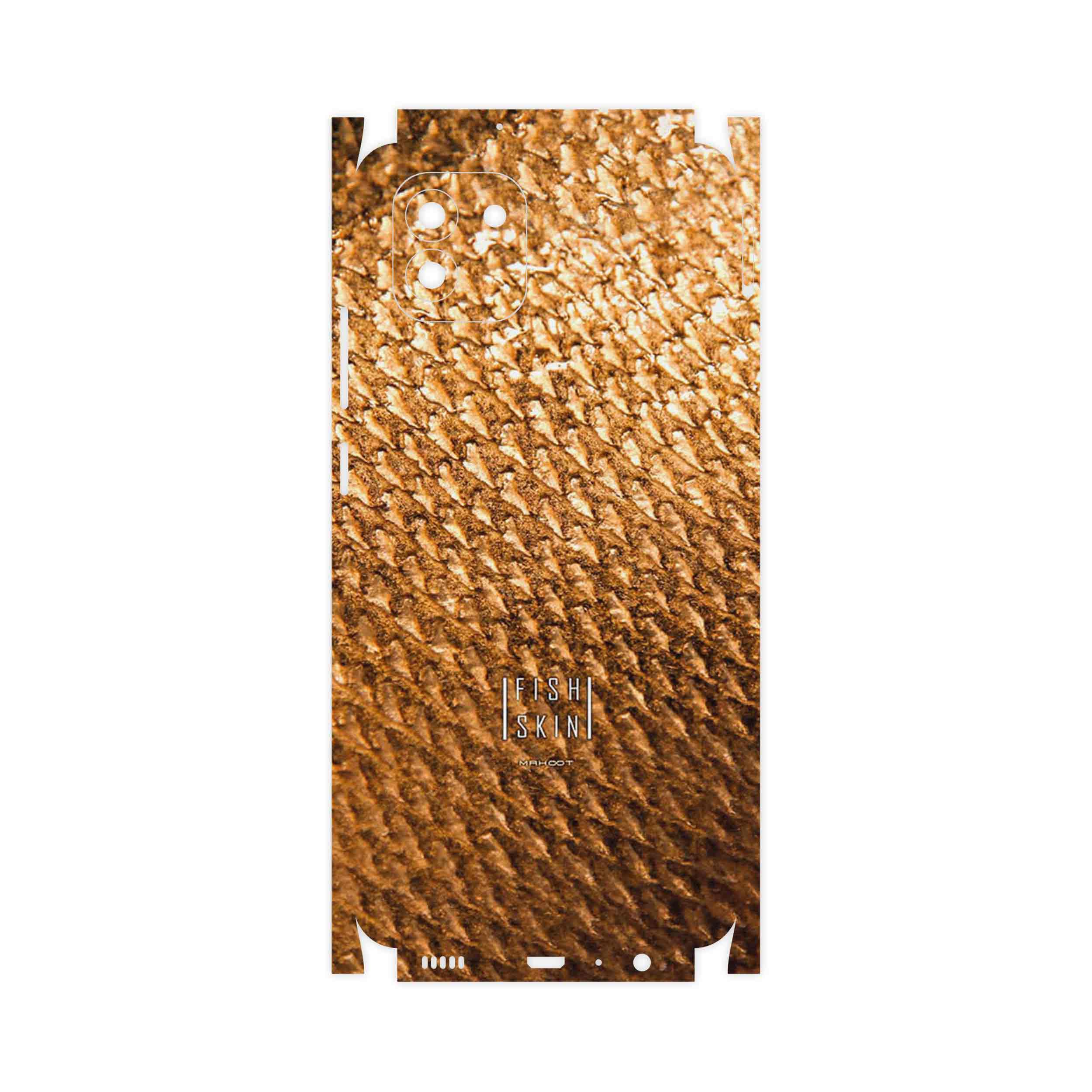 برچسب پوششی ماهوت مدل Fish Skin-FullSkin مناسب برای گوشی موبایل سامسونگ Galaxy A03