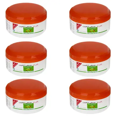 کرم نرم کننده عطرآگین مدل بادام حجم  200 میلی لیتر مجموعه 6 عددی