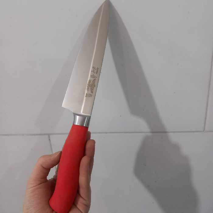 چاقوی اعلای حیدری دسته اسفنجی تیغه استیل فولاد ضد زنگ زنجان