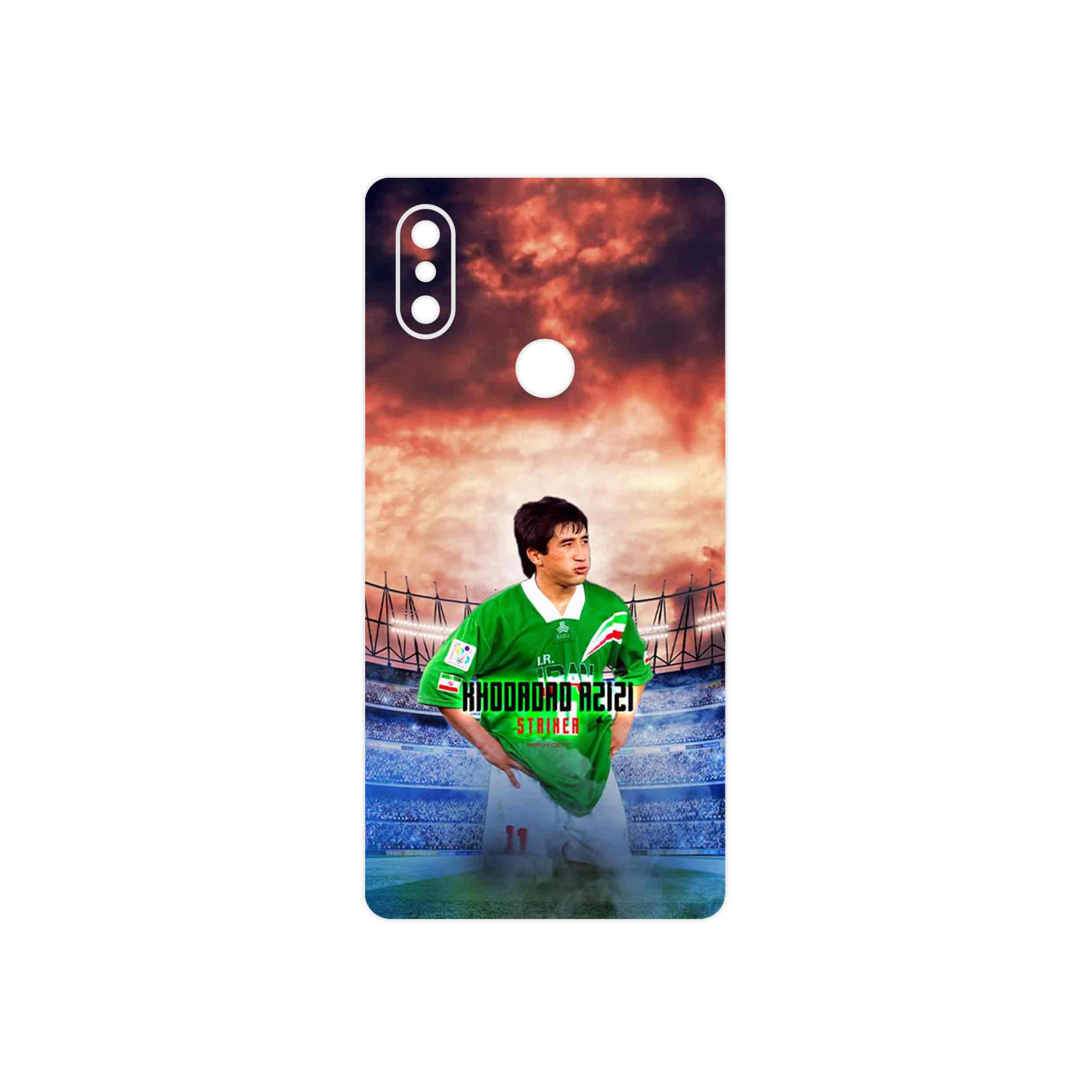 برچسب پوششی ماهوت مدل Khodadad Azizi مناسب برای گوشی موبایل شیائومی Mi 8 SE