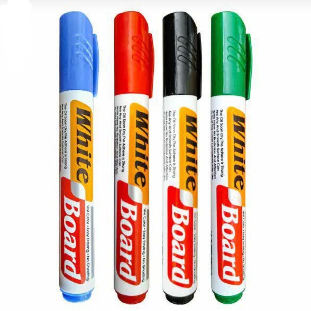 12 عدد ماژیک وایت برد سر گرد کی ام تی KMT رنگبندی جور