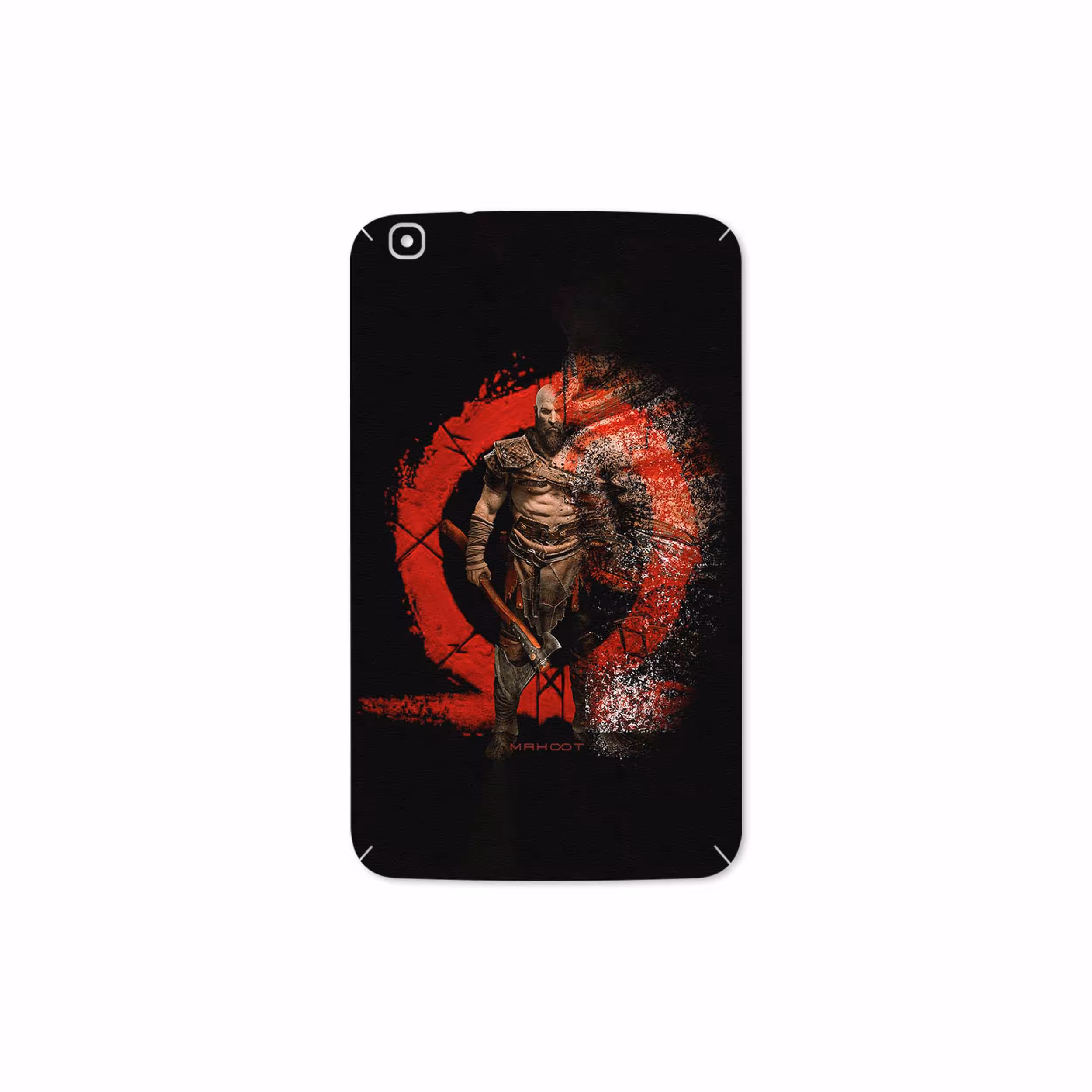 برچسب پوششی ماهوت مدل God-Of-War-Game مناسب برای تبلت سامسونگ Galaxy Tab 3 8.0 2013 T310