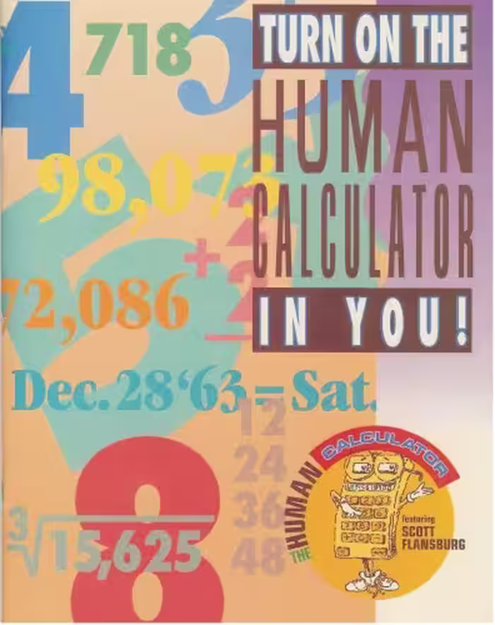 خرید و دانلود نسخه کامل کتاب Turn On The Human Calculator In You!