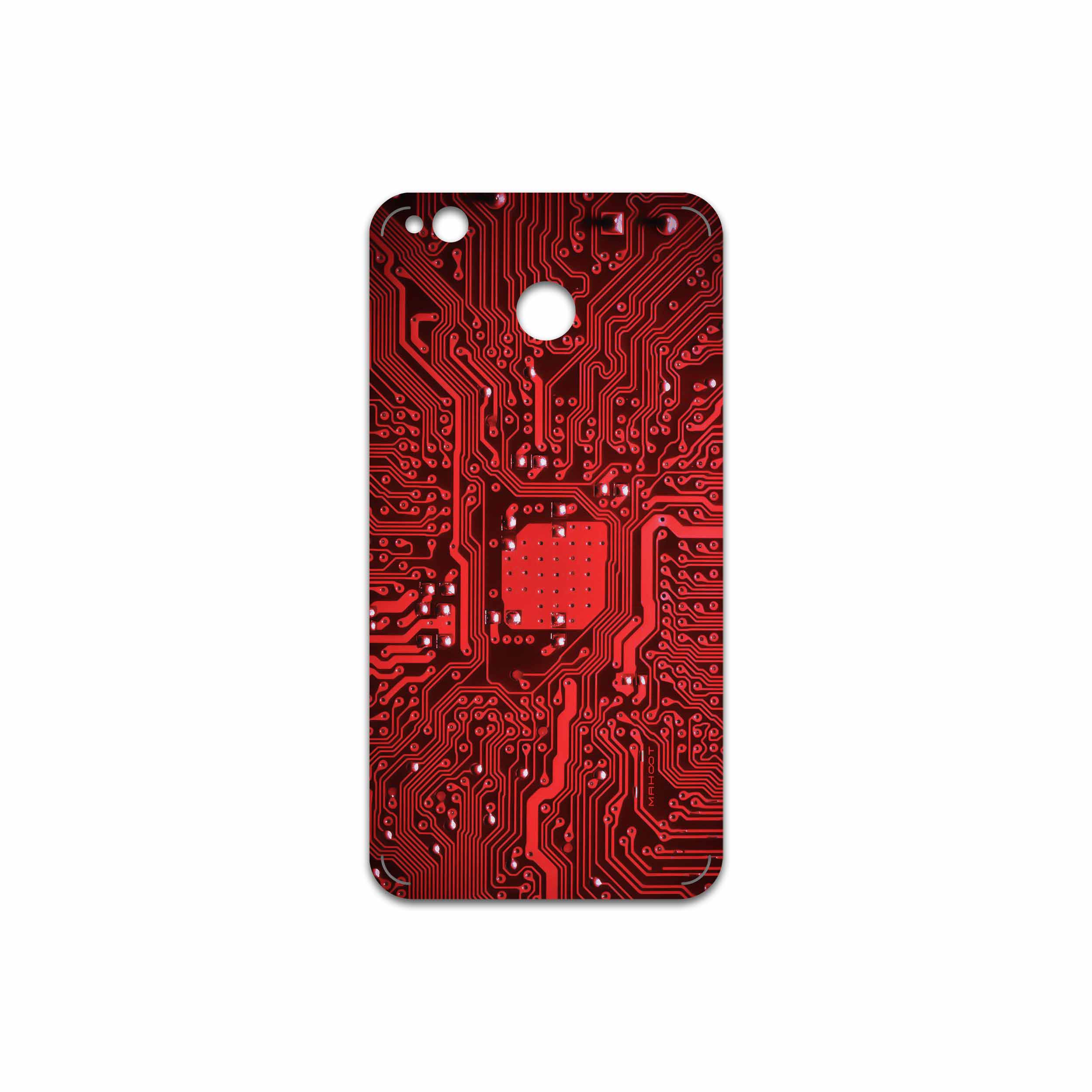 برچسب پوششی ماهوت مدل Red Printed Circuit Board مناسب برای گوشی موبایل شیائومی Redmi 4X