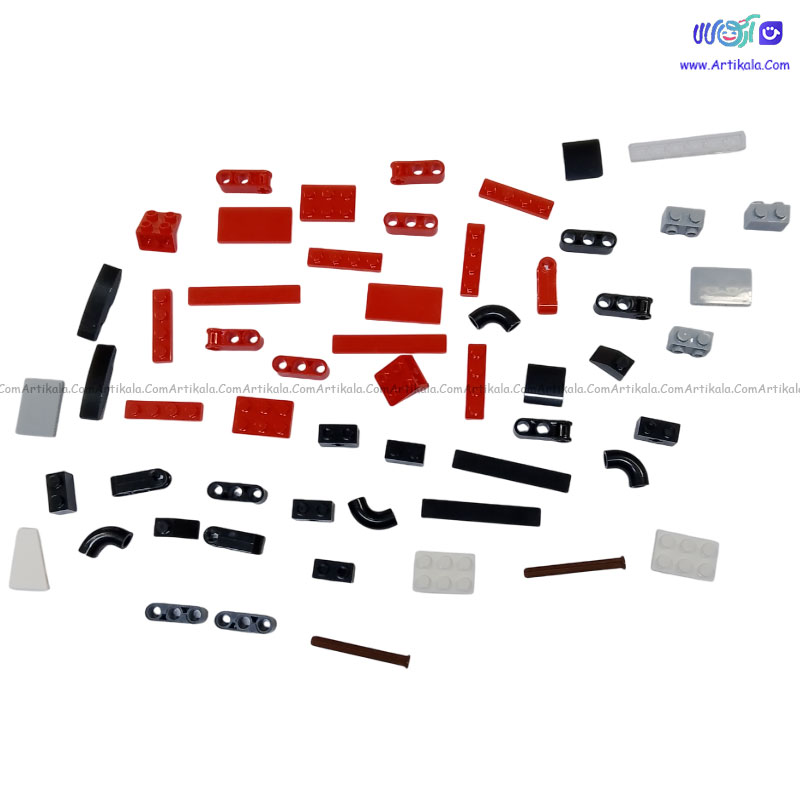 قطعات یدکی لگو 57 قطعه کد 165