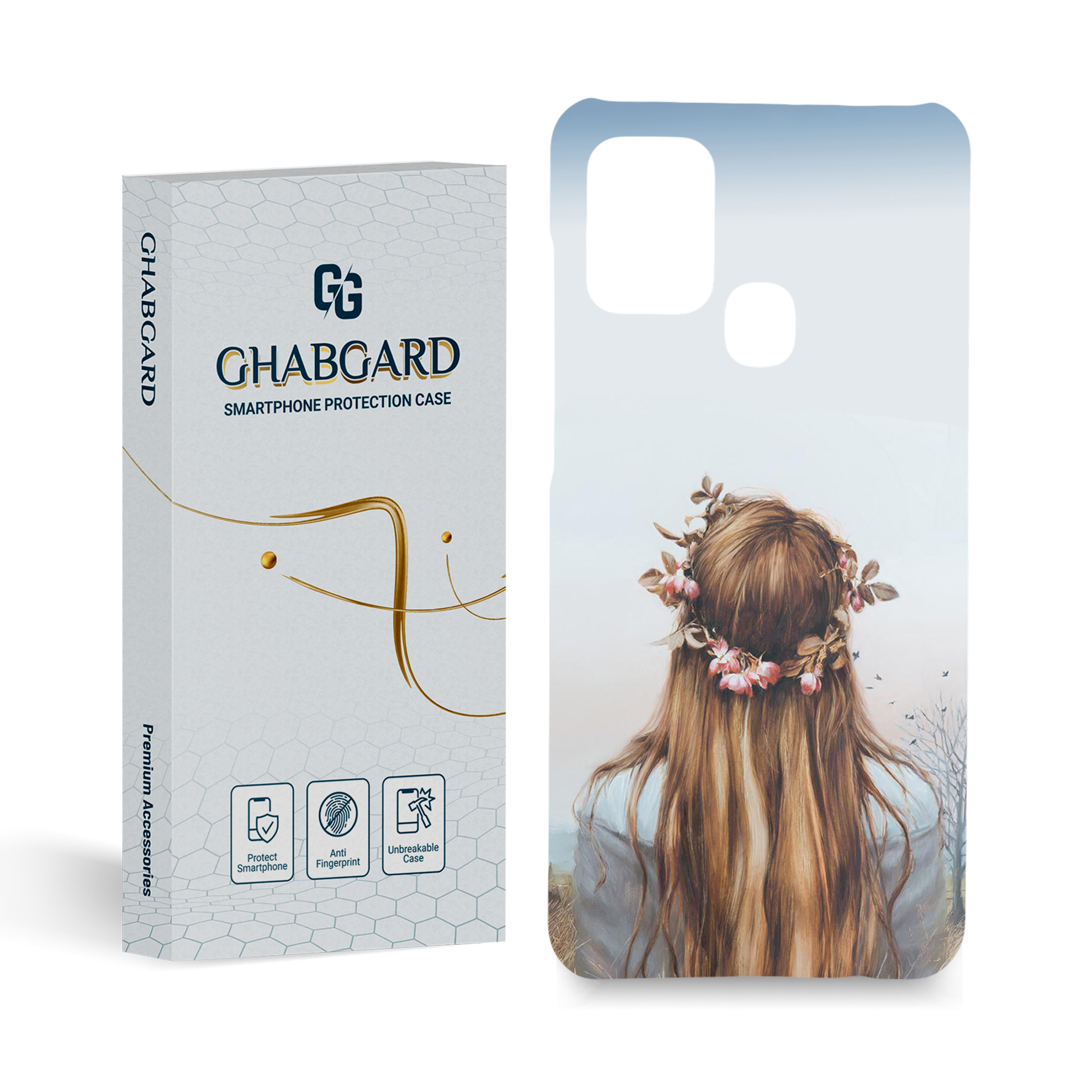 کاور گارد قاب مدل دخترانه مناسب برای گوشی موبایل سامسونگ  Galaxy A21s