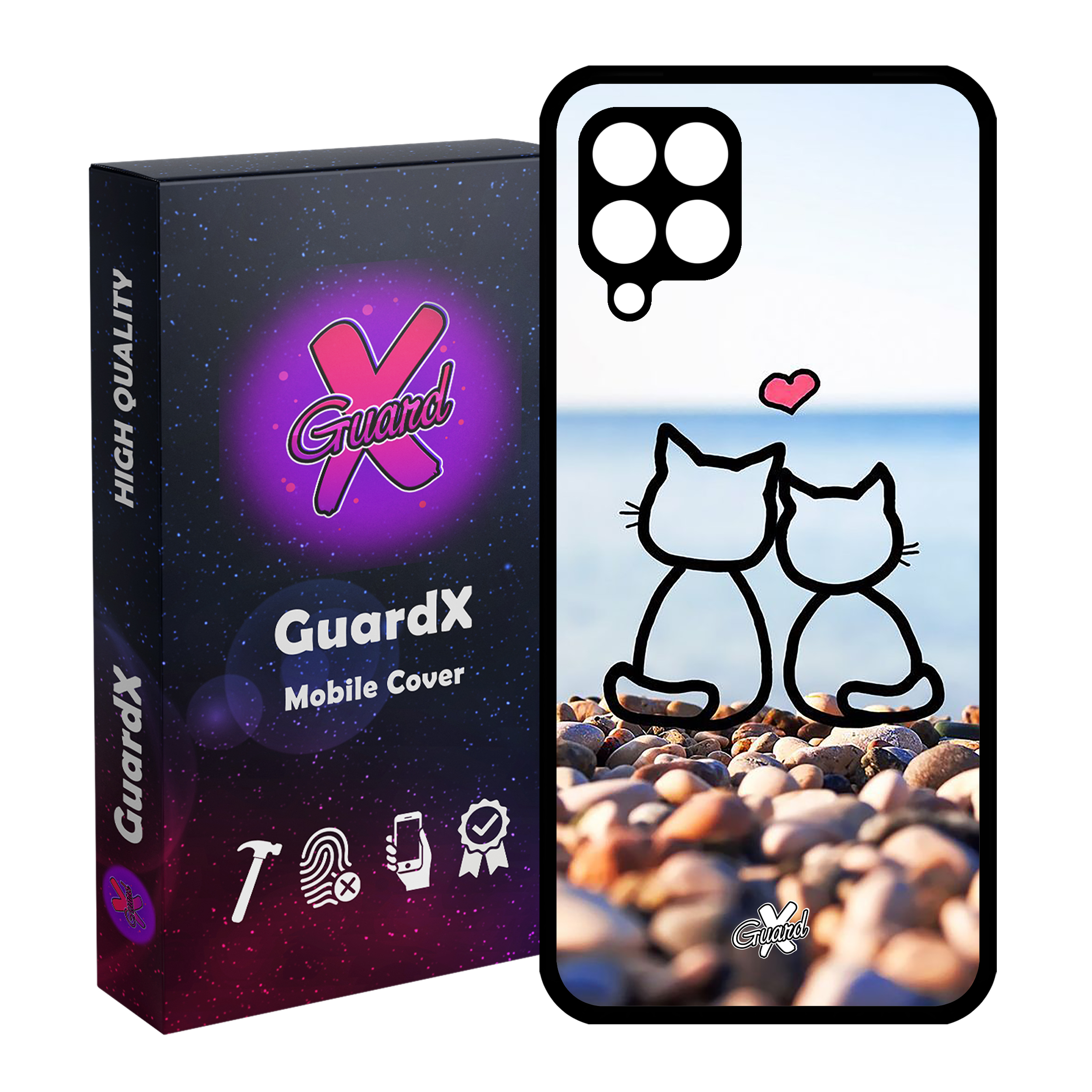 کاور گارد ایکس مدل Glass10016 مناسب برای گوشی موبایل سامسونگ Galaxy A12