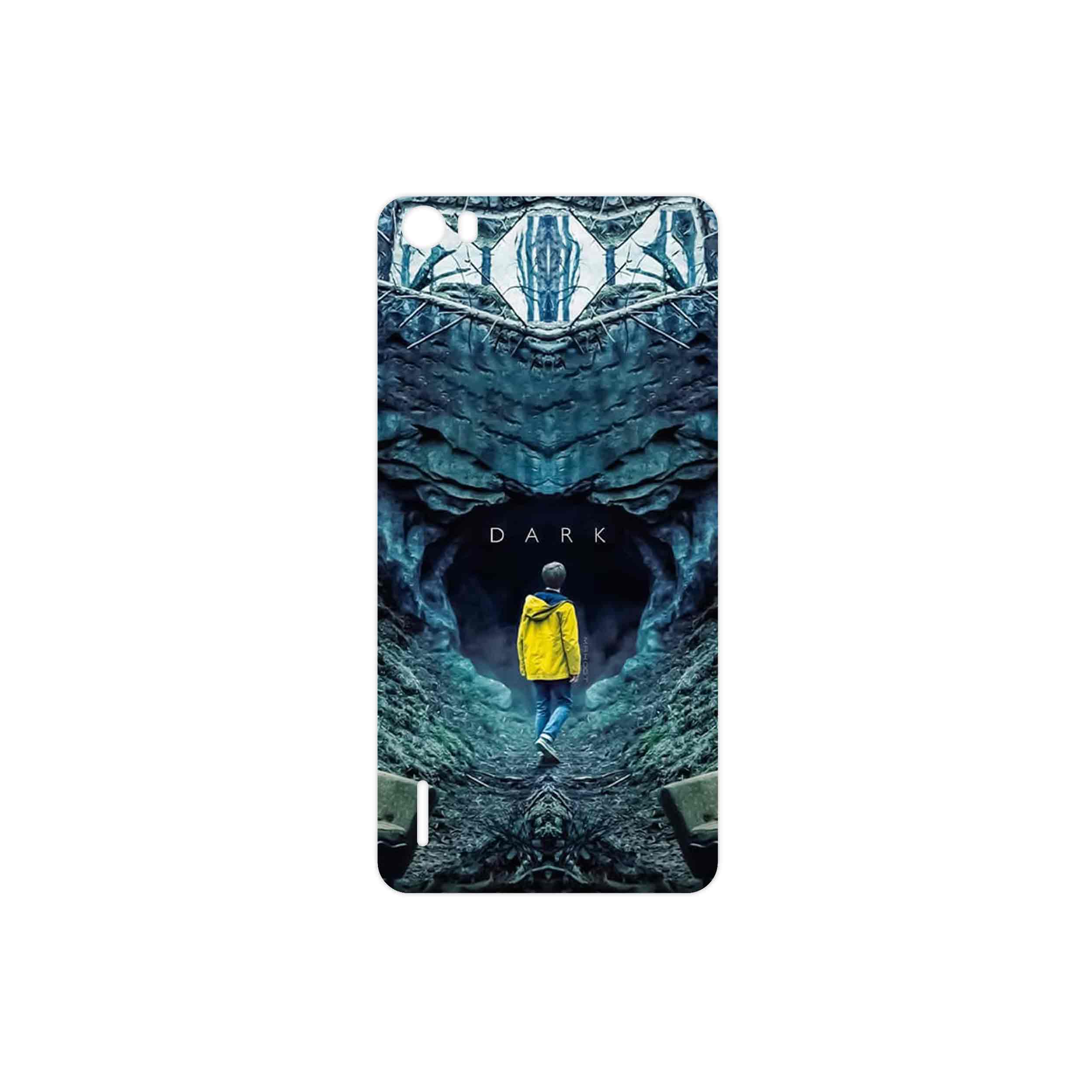 برچسب پوششی ماهوت مدل Dark مناسب برای گوشی موبایل آنر 6