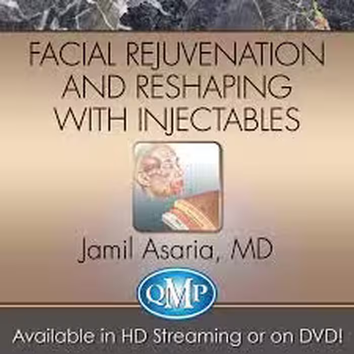 QMP Facial Rejuvenation and Reshaping With Injectables Video Course at 18€ - کتاب پزشکی بهار