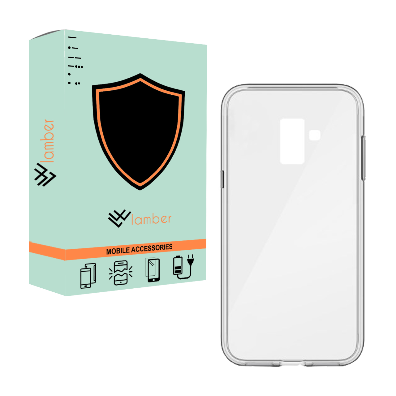کاور لمبر مدل LAMBLKN-1 مناسب برای گوشی موبایل سامسونگ Galaxy J6